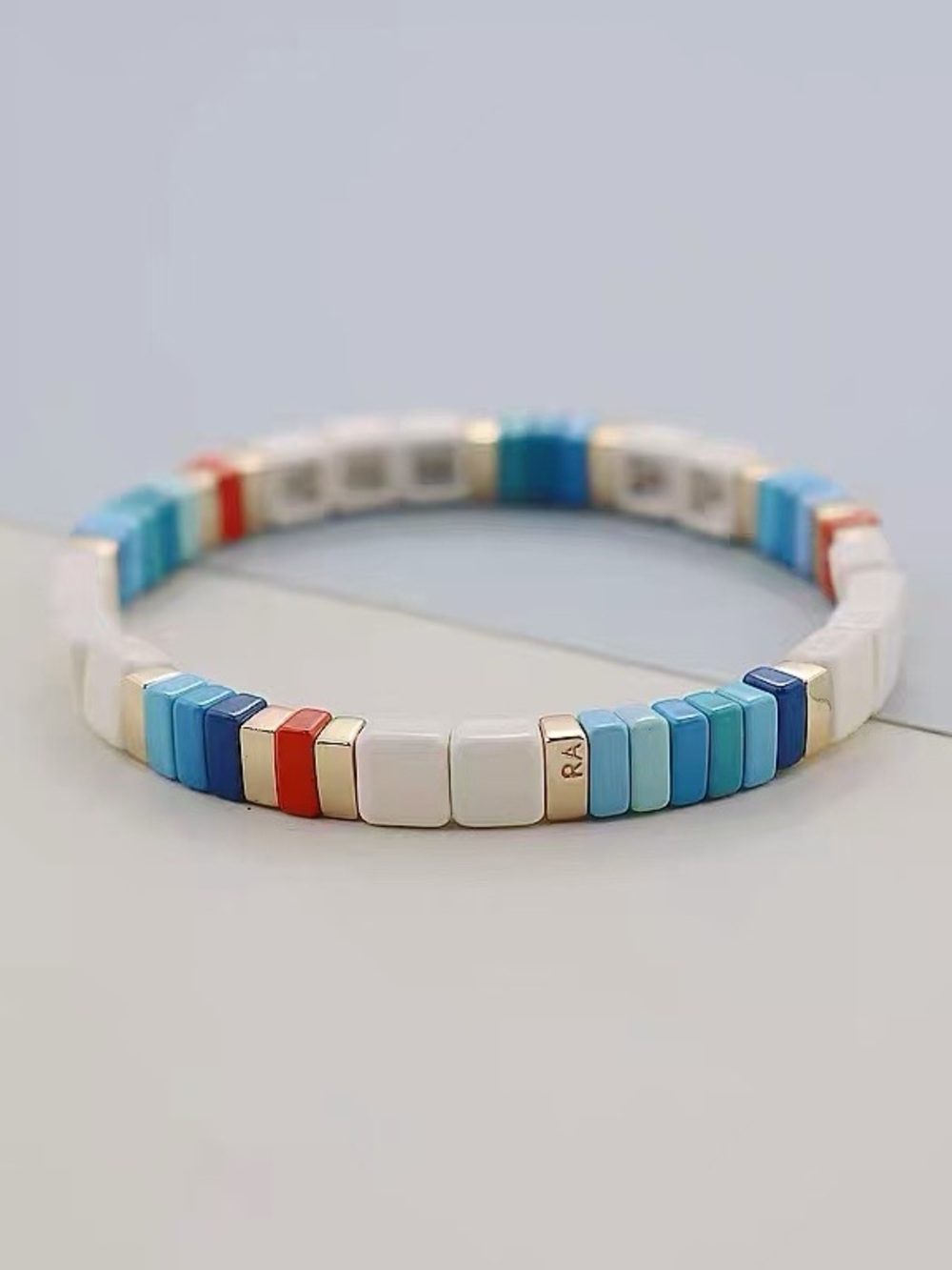 Roxanne Assoulin - Rainbow Brite Bit X Bit Colorful Stretch Bracelet